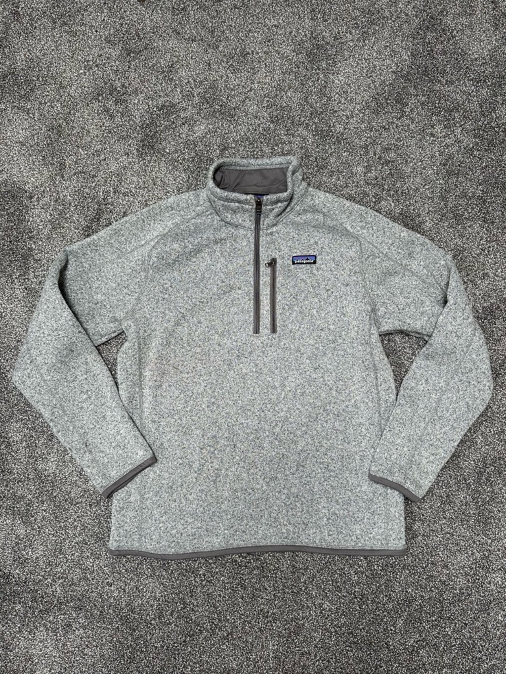 Patagonia 1/4 Zip Better Sweater in Gray